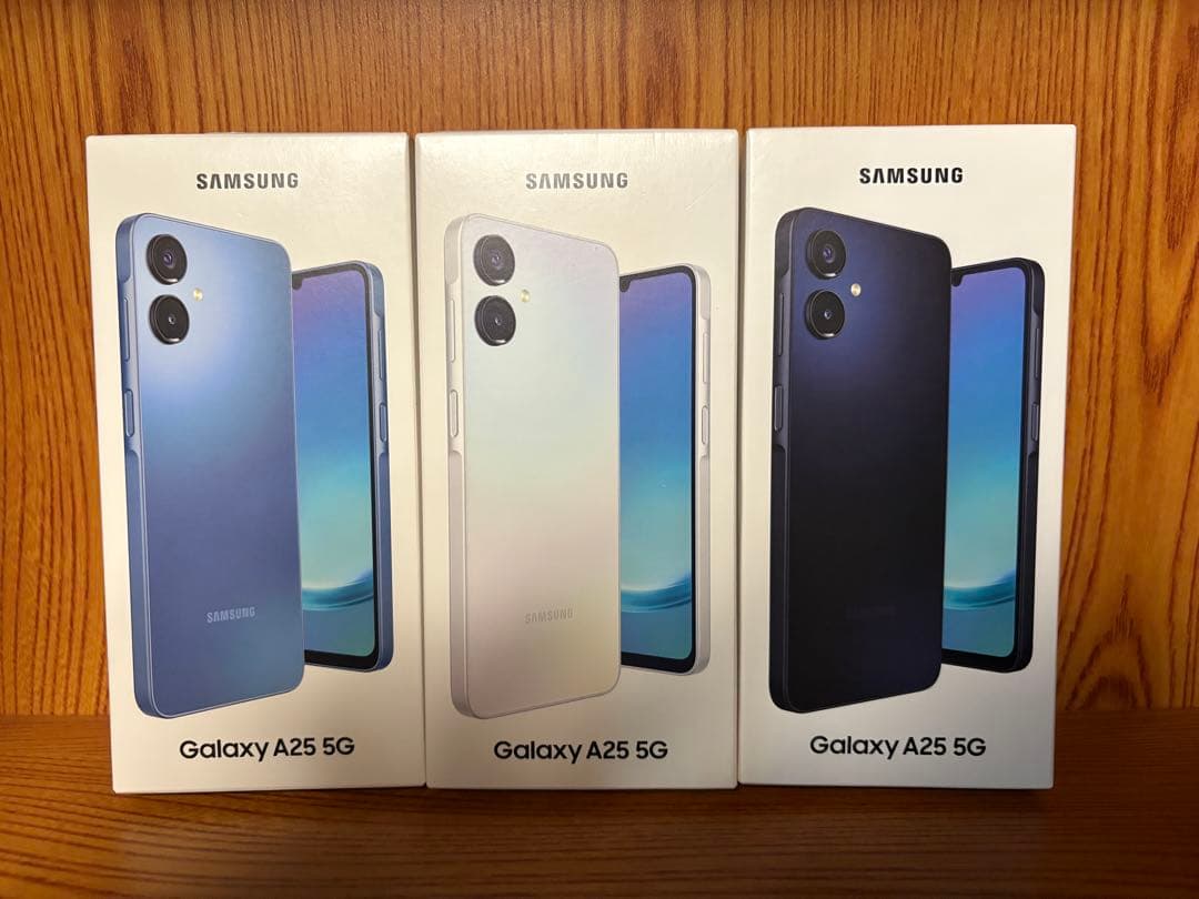 Galaxy A25 5G 青 白 黒 3色セット