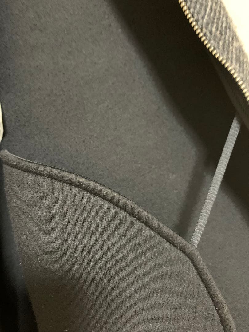 人気完売品　アダムエロペ　ツイードボンディングコーディガン ボンディングコート