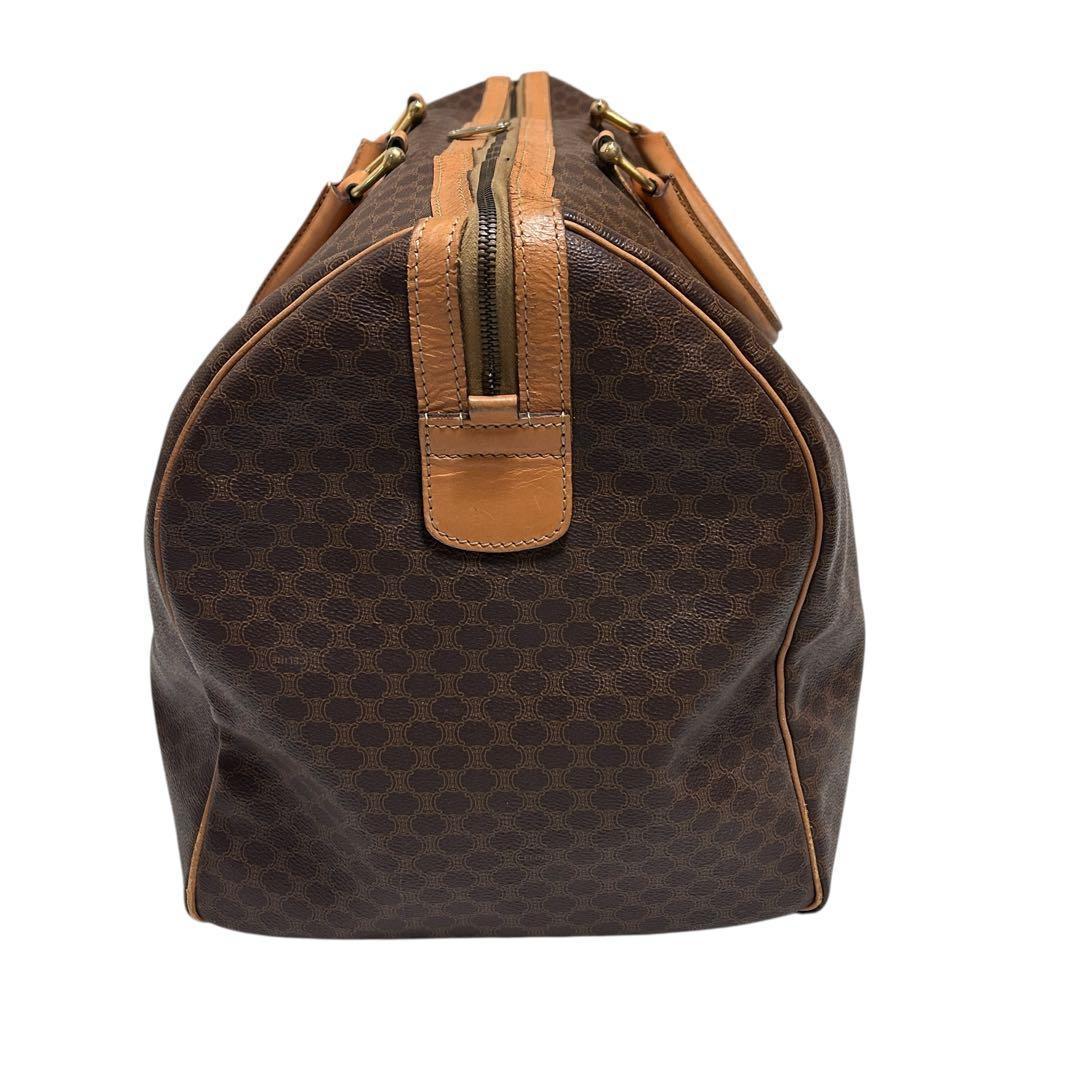 に*じ様 セリーヌ CELINE ボストンバッグ マカダム PVC レザー トト