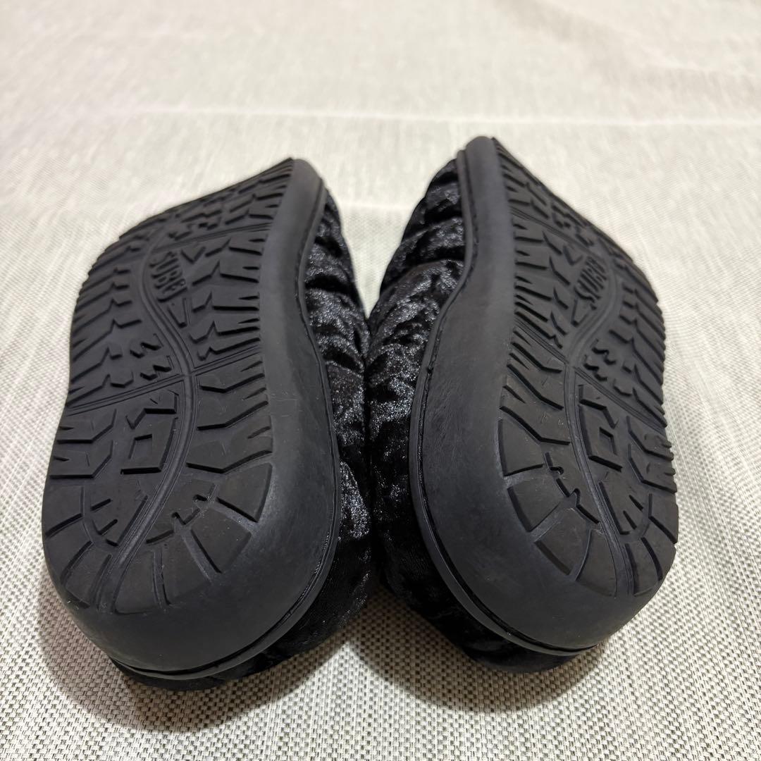 【新品】SUBU VAMP VELVET サンダル 黒 サイズ0