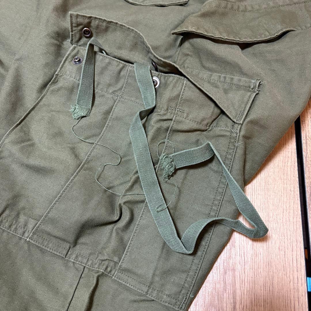 US ARMY M65 パンツ 初期型 アルミジップ M-R 軍パン ミリタリー