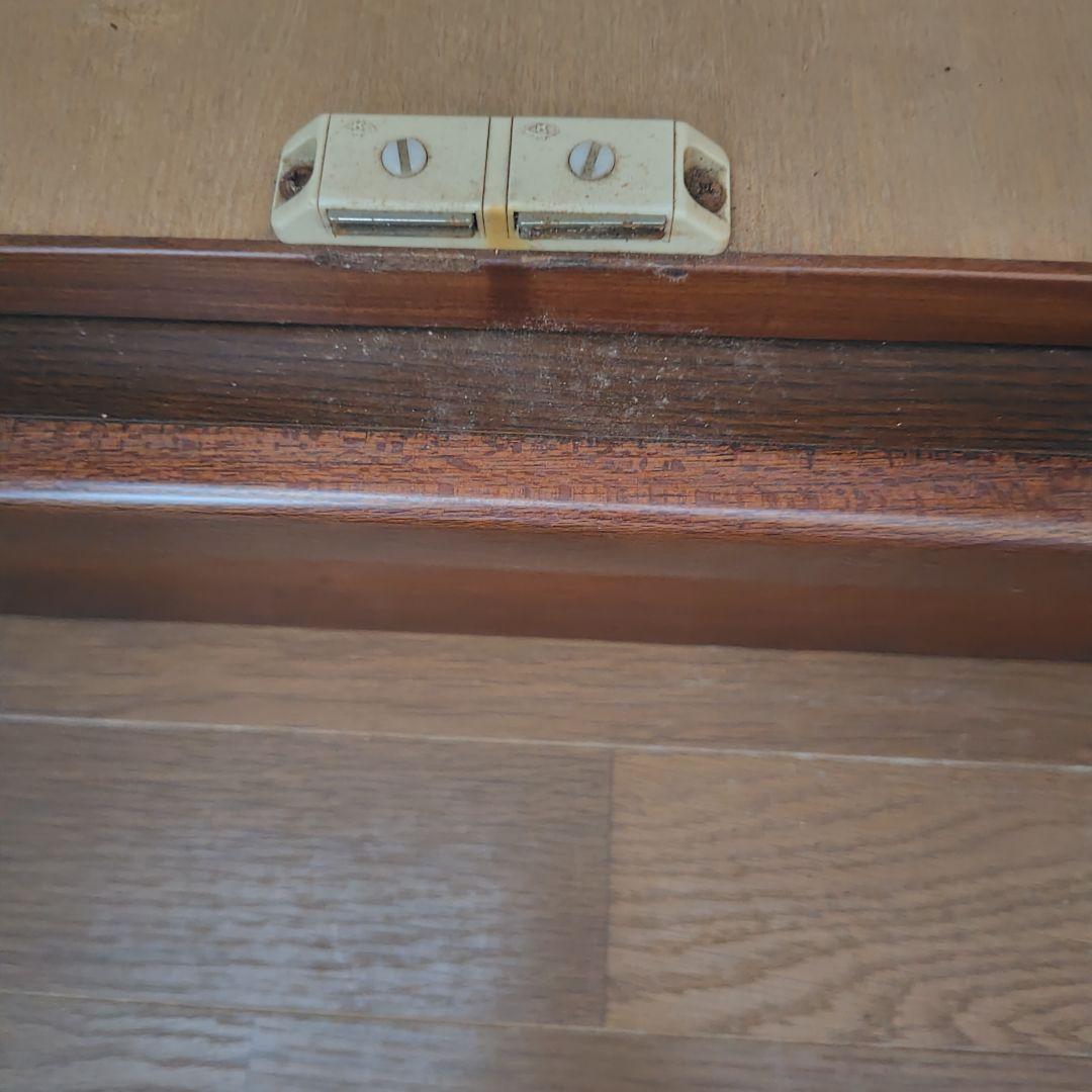 高級　桐箪笥　 着物収納　盆5つ　引き出し2つ付き　洋モダン