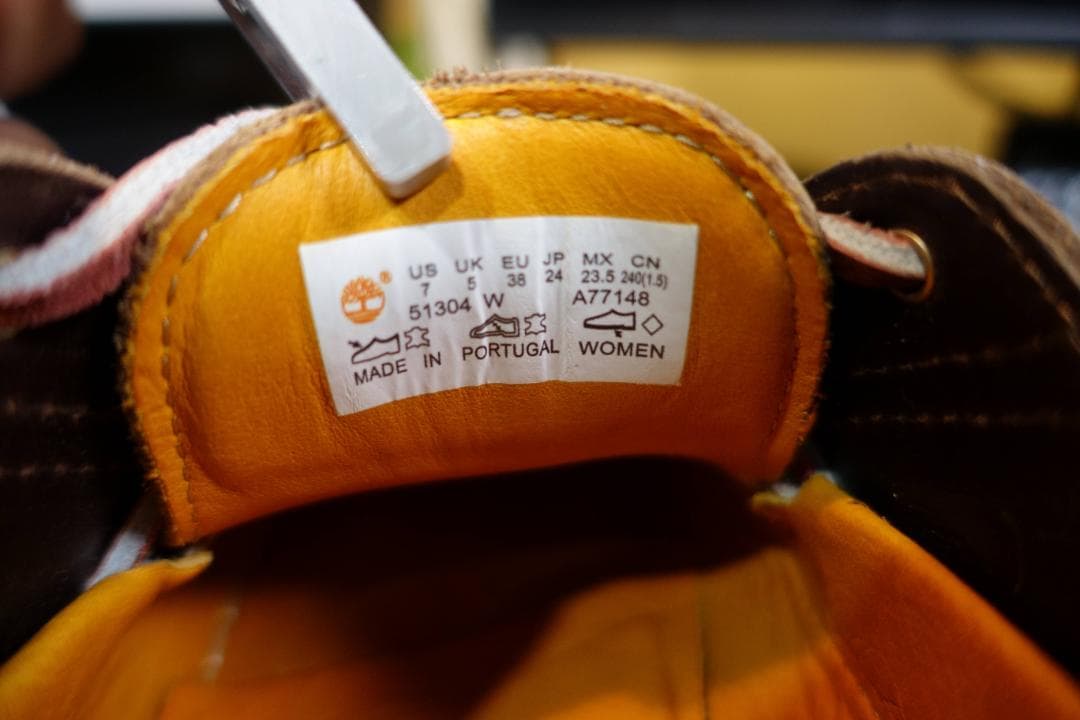 Timberland ヘリテイジ ノリーン スリーアイ(3eye) ハンドソーン