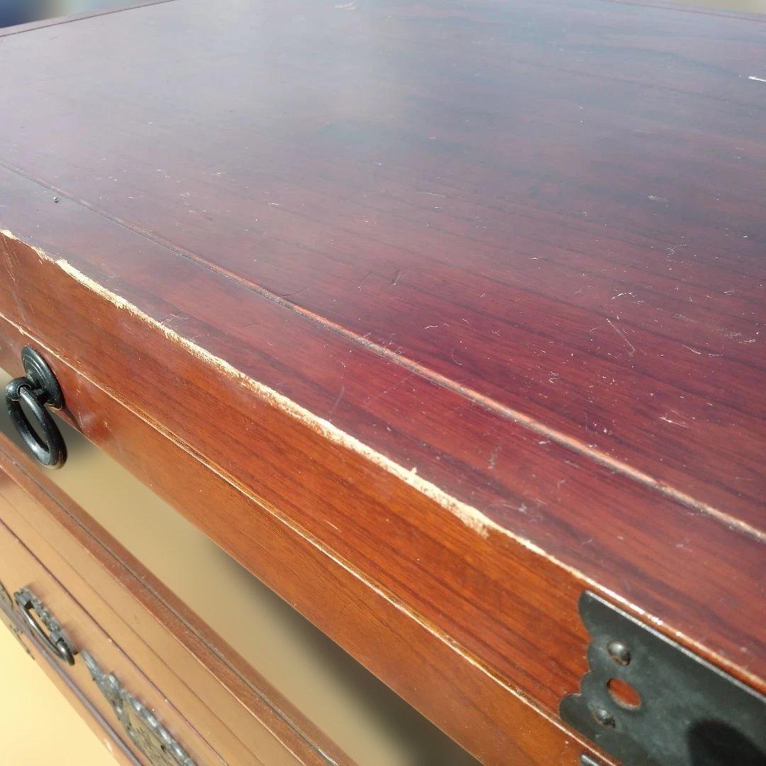 4983）民芸家具・時代箪笥風　和風のテレビ台　８８×４４ｃｍ、高さ４５ｃｍ