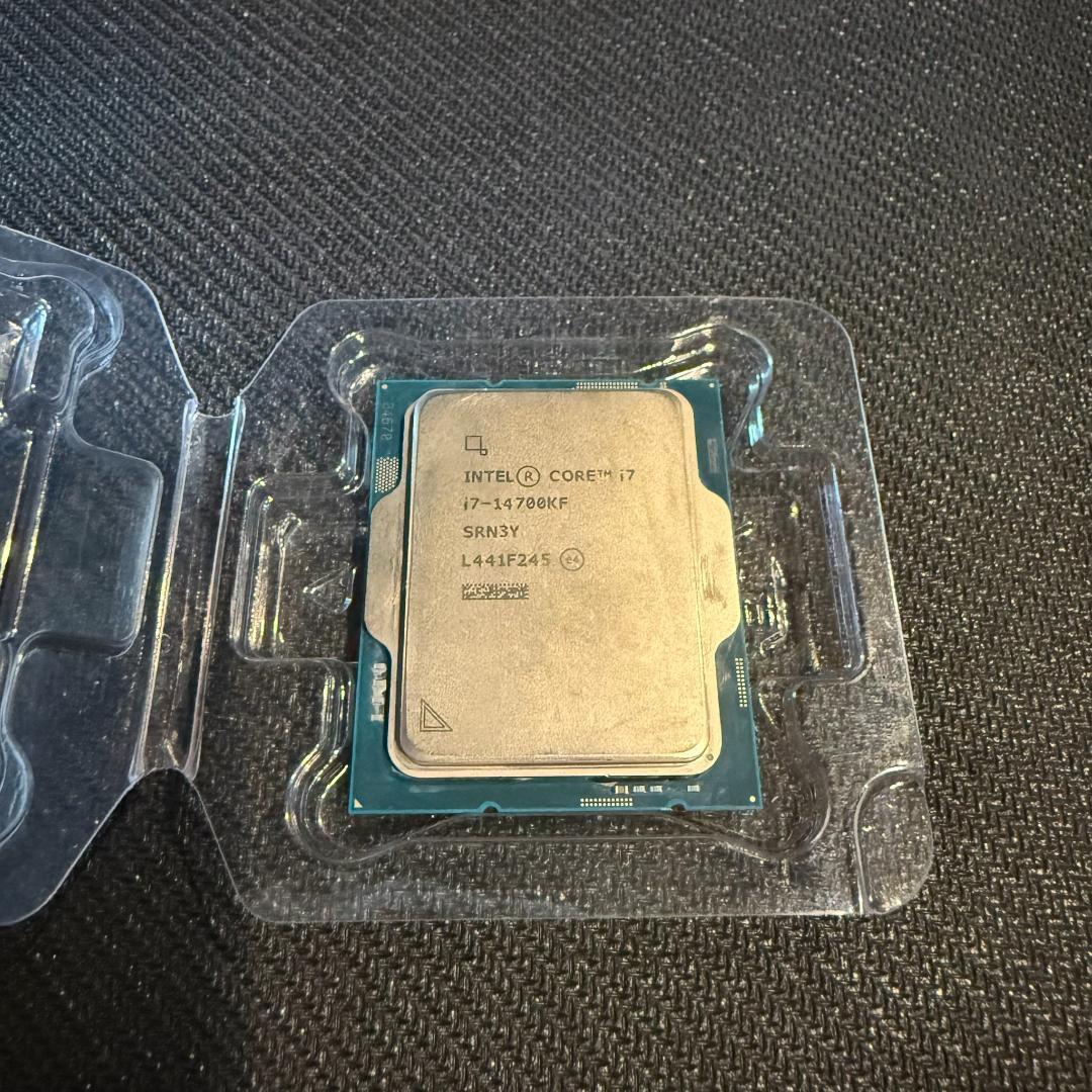 【動作確認済み】Intel Core i7-14700KF 自作PC取り外し品