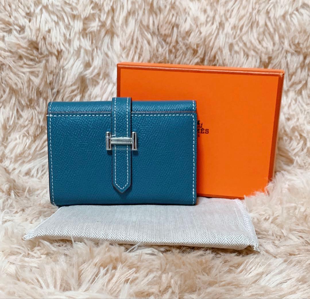 エプソンレザー　三つ折り財布