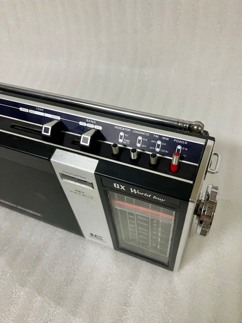 ◆ National ポータブルラジオ GX World Boy RF-858