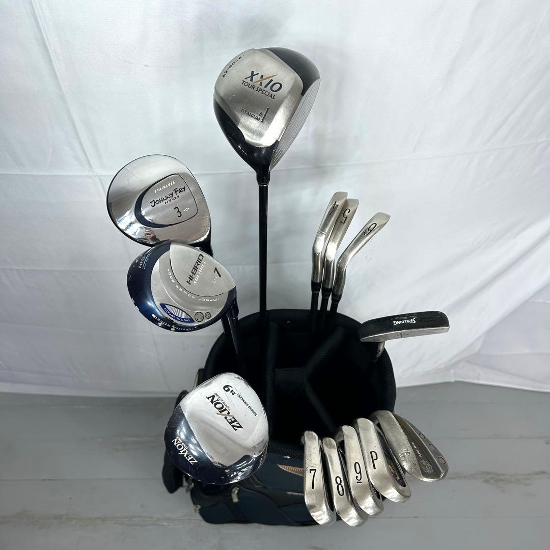 本格派　メンズゴルフクラブ　13本　フルセット お試しセット　ゴルフセット
