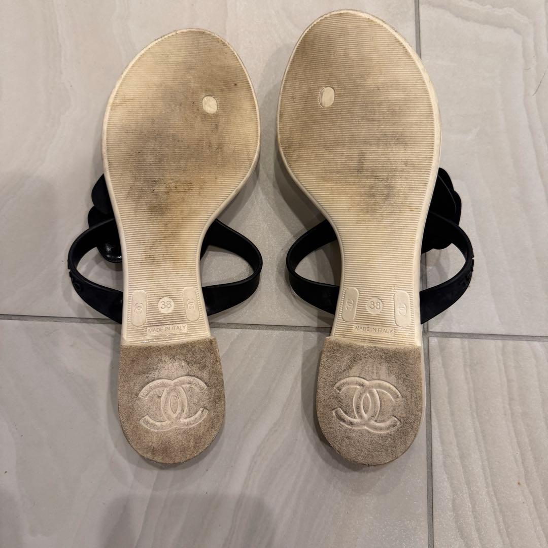 CHANEL カメリア サンダル