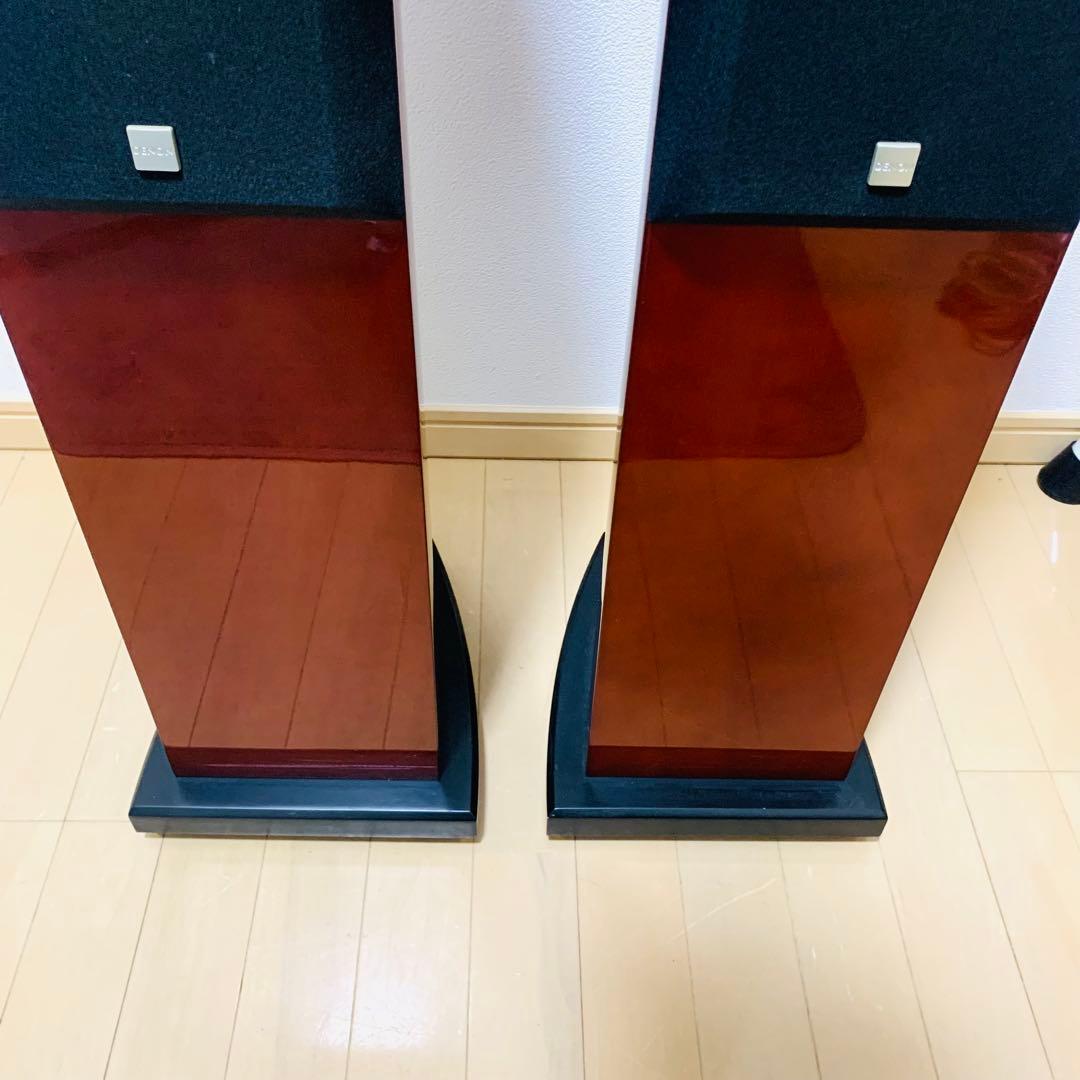 【美品】DENON SC-T55XG トールボーイスピーカー ペア　ベース付