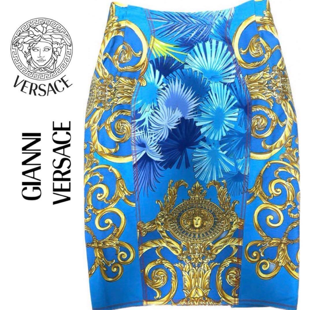 【極美品】Gianni Versace 80s〜90s ヴィンテージ スカート