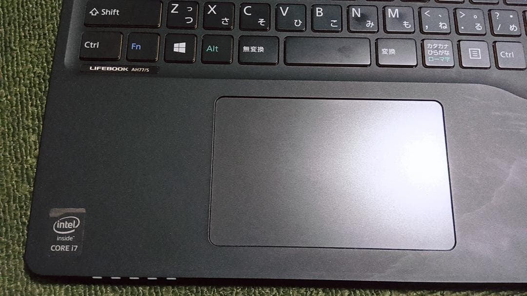 富士通FMV LIFEBOOK AH77/Sタッチパネルoffice付SSD