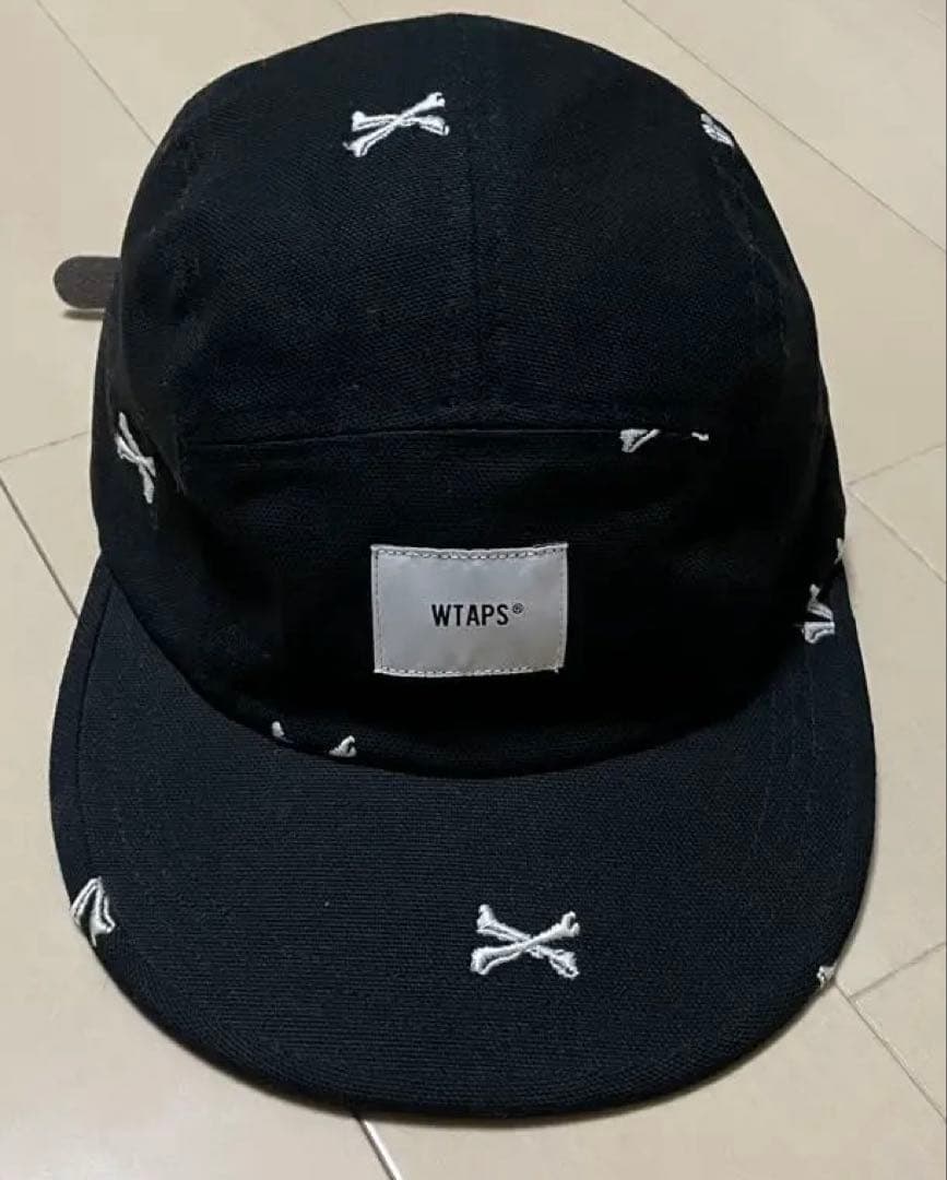 WTAPS T-5 CAP CROSS BONE BLACK クロスボーン　黒