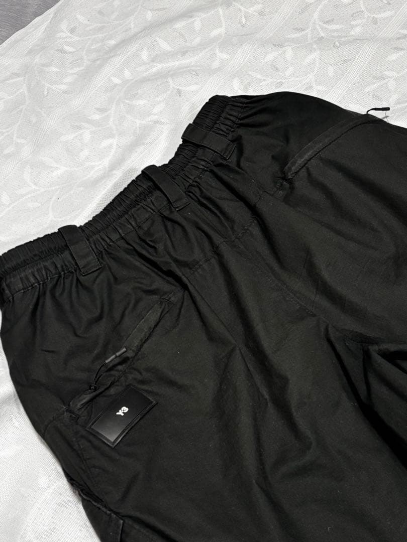 Y-3 RIPSTOP カーゴパンツ XS 黒 H63028