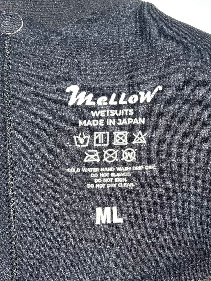 ジャージセミドライ３×３ チェストジップ ロングネック メローウエットスーツ