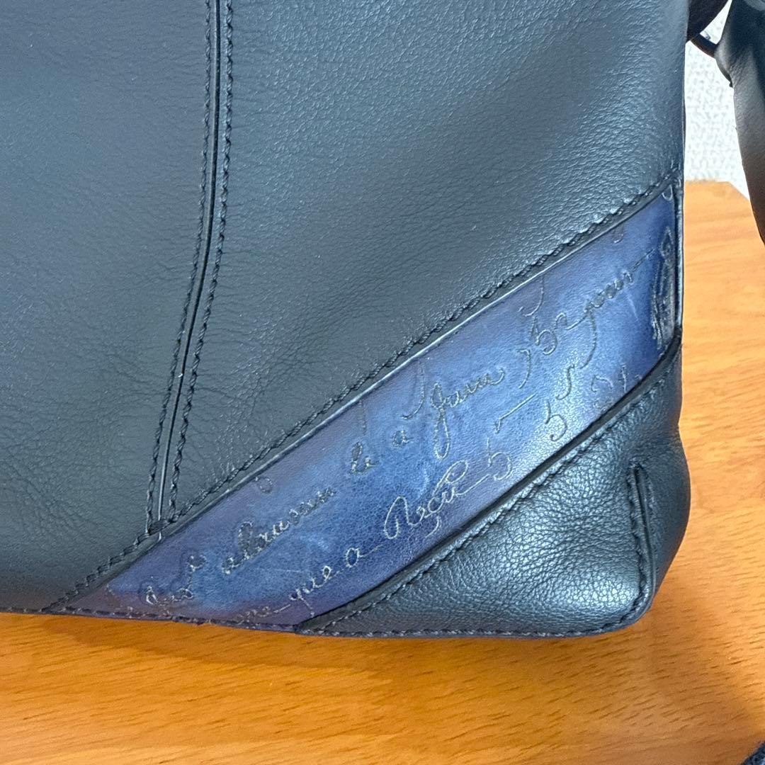 Berluti レザーショルダーバッグ　ベルルッティ