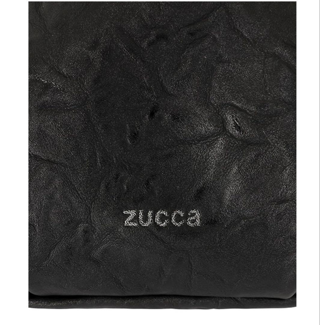 ユ*。様 ZUCCa / EMBOSSボディバッグ /　黒ブラック