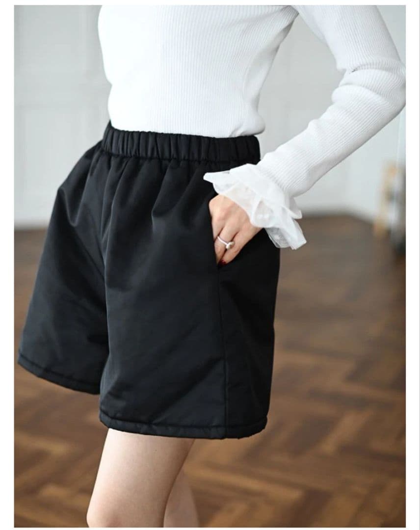 trefle+1　トレフルプラスワン　パデッドショートパンツ