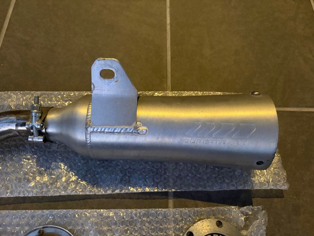 【もっくん】KLX250 キャブ車用 トラップマフラー