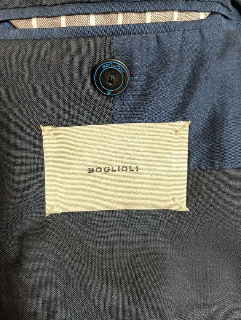 美品　BOGLIOLI　ボリオリ　DOVER　イタリア製テーラードジャケット