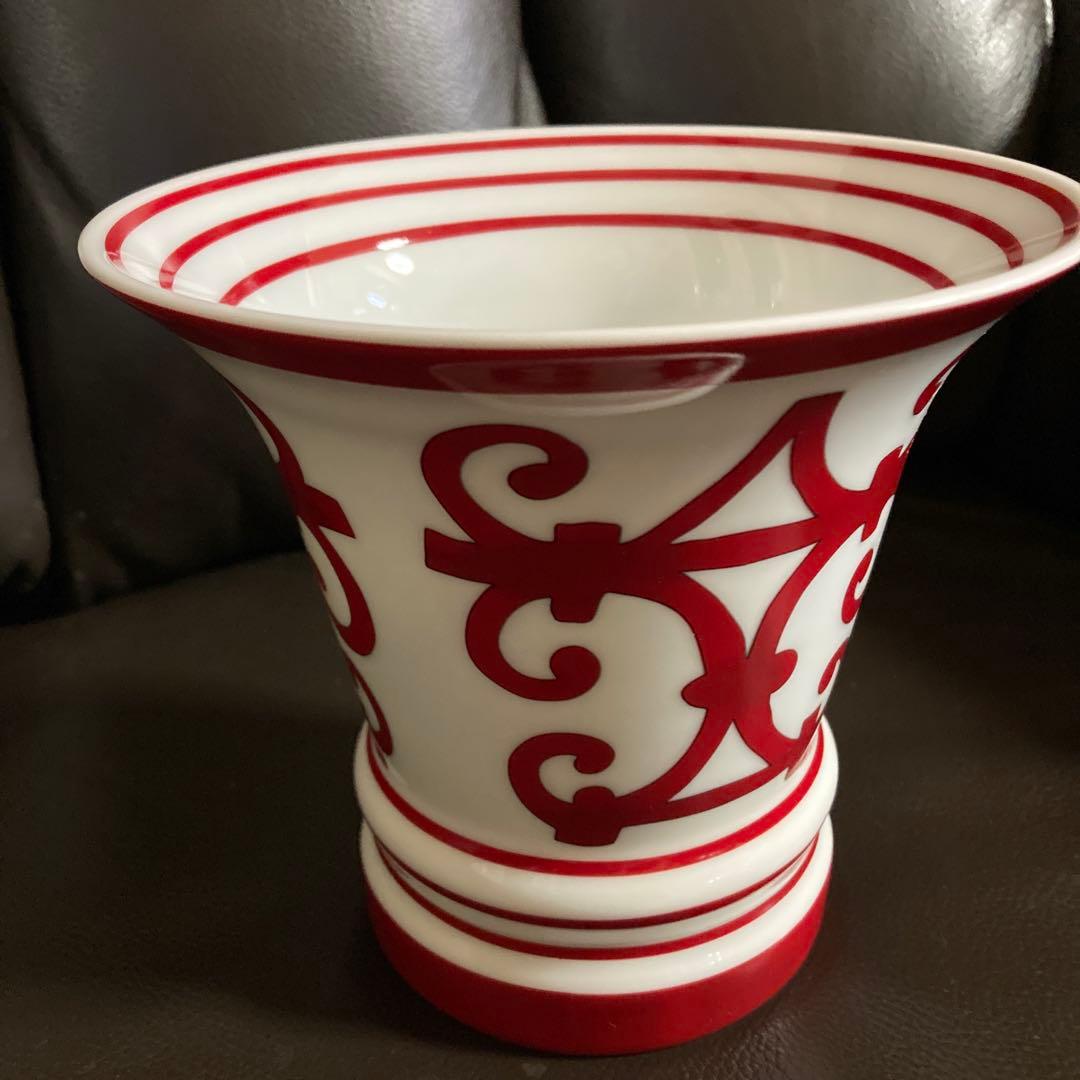 【希少品】　エルメス　花瓶　Hermes ガダルキヴィール 　フラワーベース