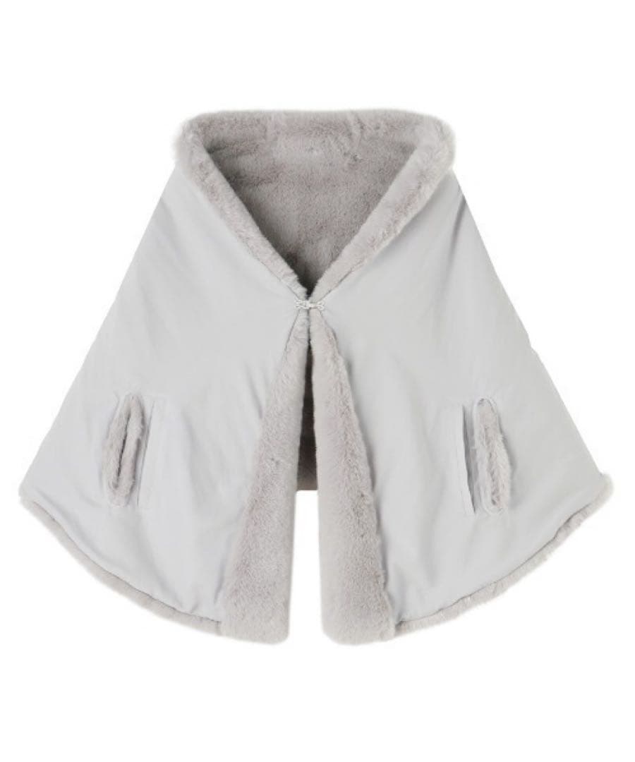 【新品未使用タグ付き✨】JENNE ジェンヌ リッチボリュームファーケープ