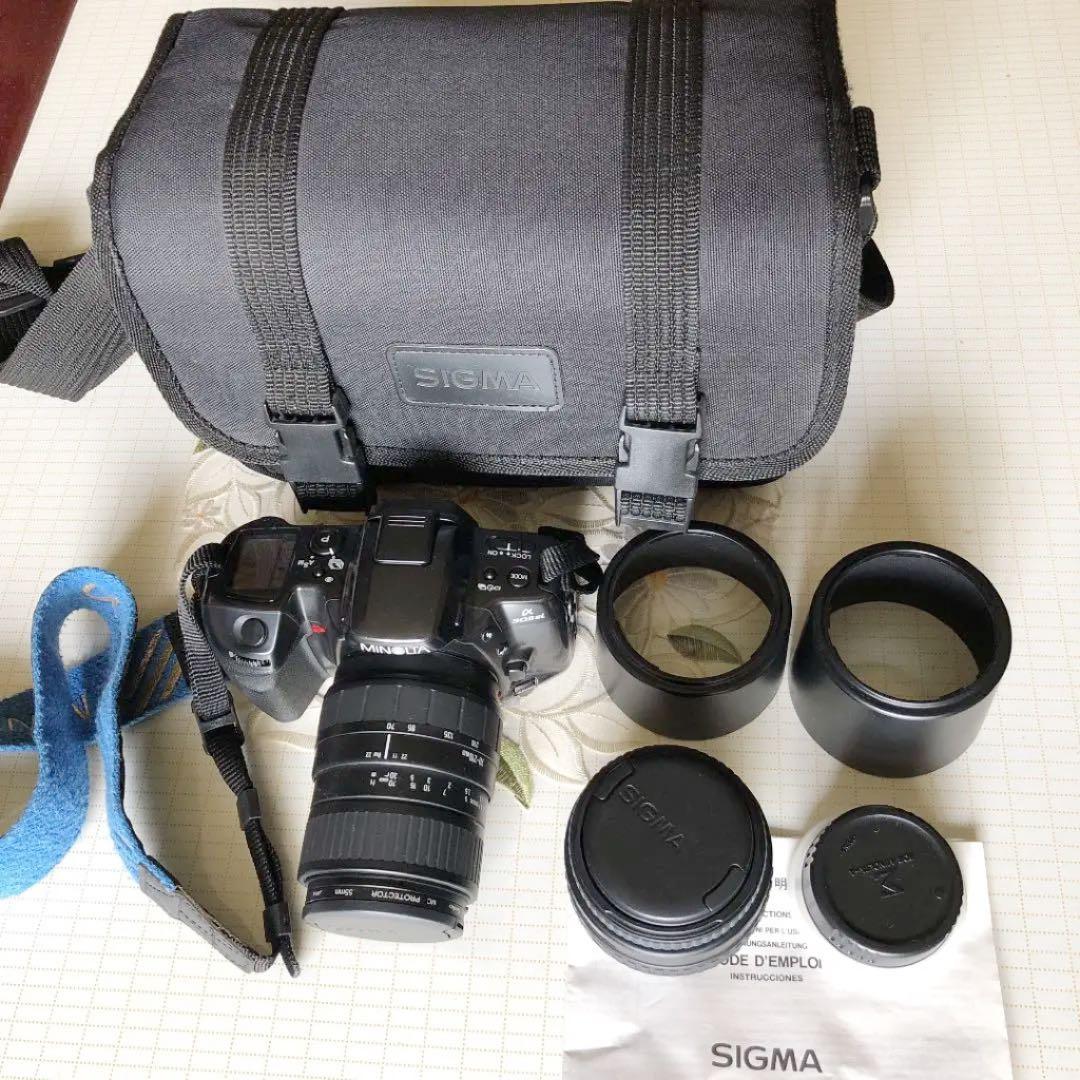 MINOLTA a303si ミノルタ カメラ 初心者に人気！SIGMA レンズ