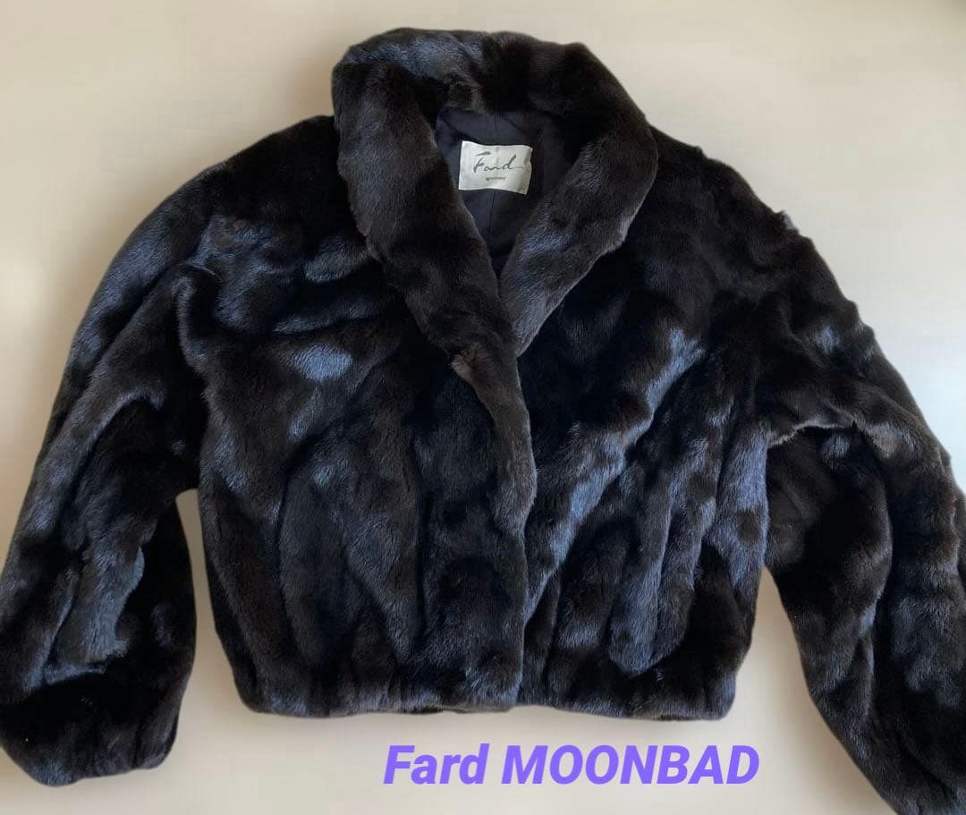 Fard MOONBAD ファーコート ダークブラウン ファーショート美品