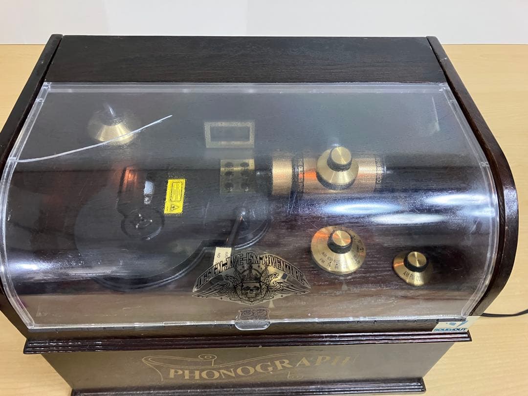 希少　PHONOGRAPH 蓄音機型　CDプレイヤー　箱付き