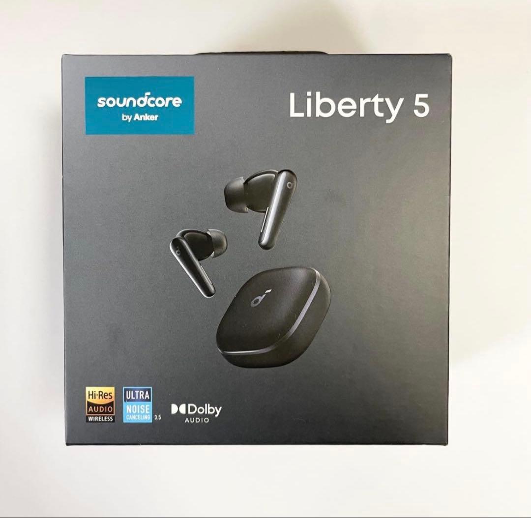 新品　soundcore Liberty 5ワイヤレスイヤホン　18ヶ月保証つき