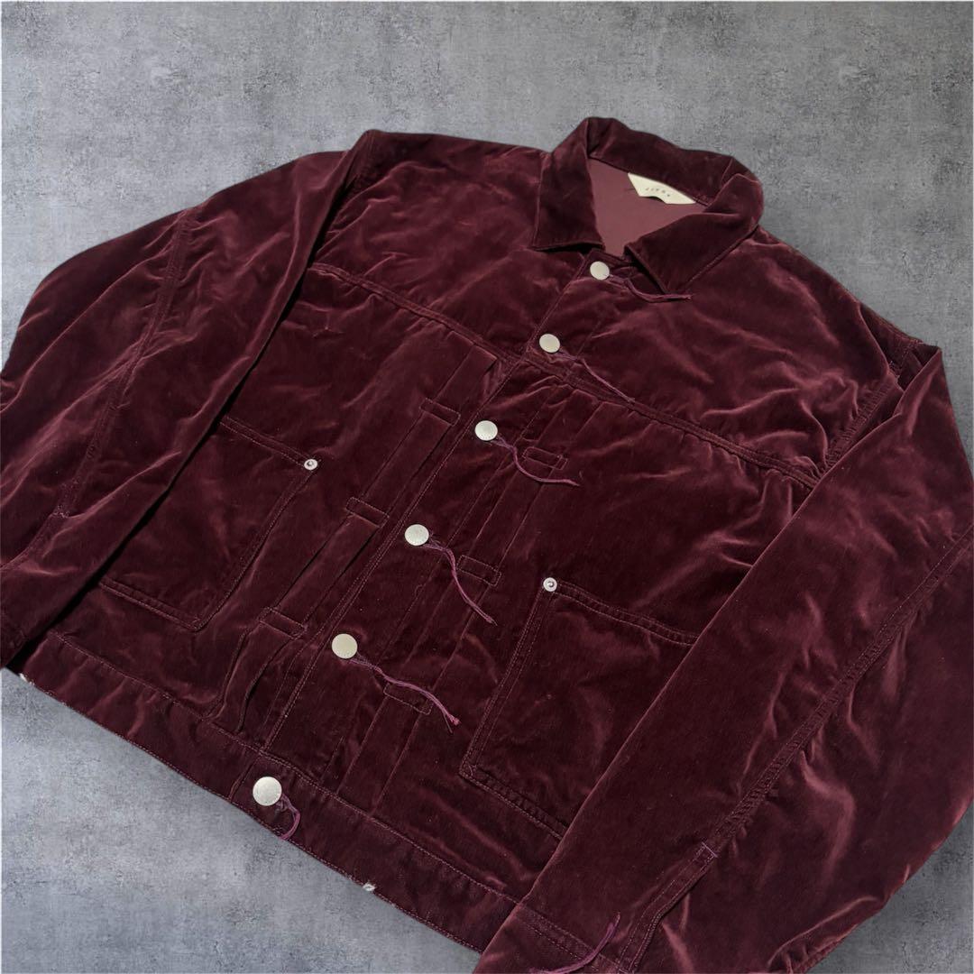 【極美品✨】JieDa VELVET G jacket ベルベットジャケット