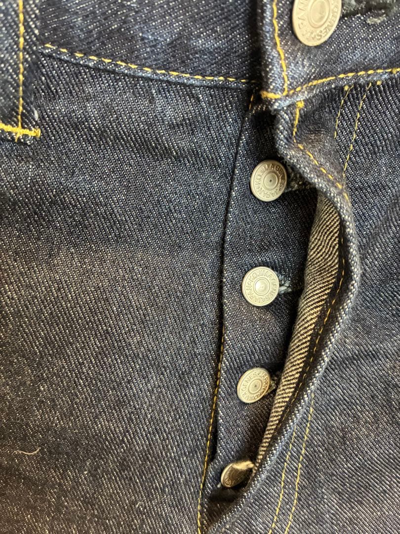 児島ジーンズ17oz左綾大戦モデルセットアップ