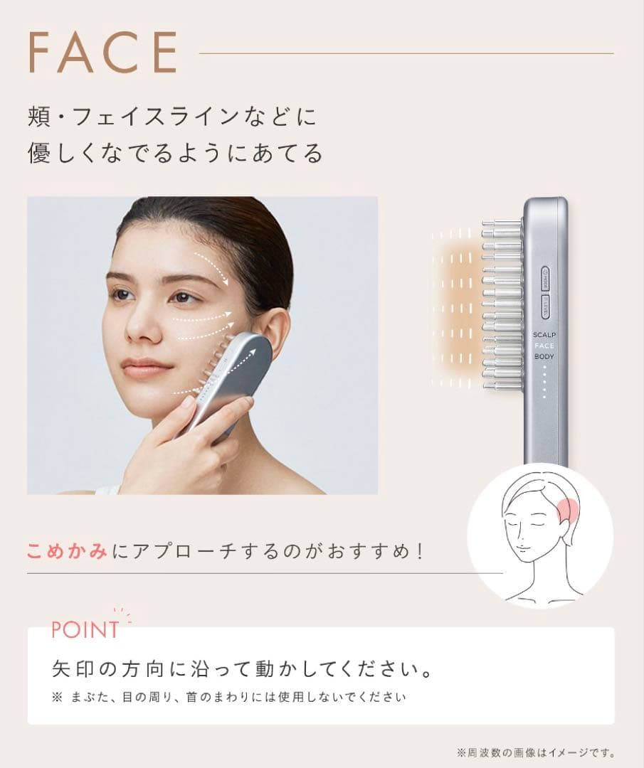 SALONIA 美顔器 SC-002 シルバー 美品