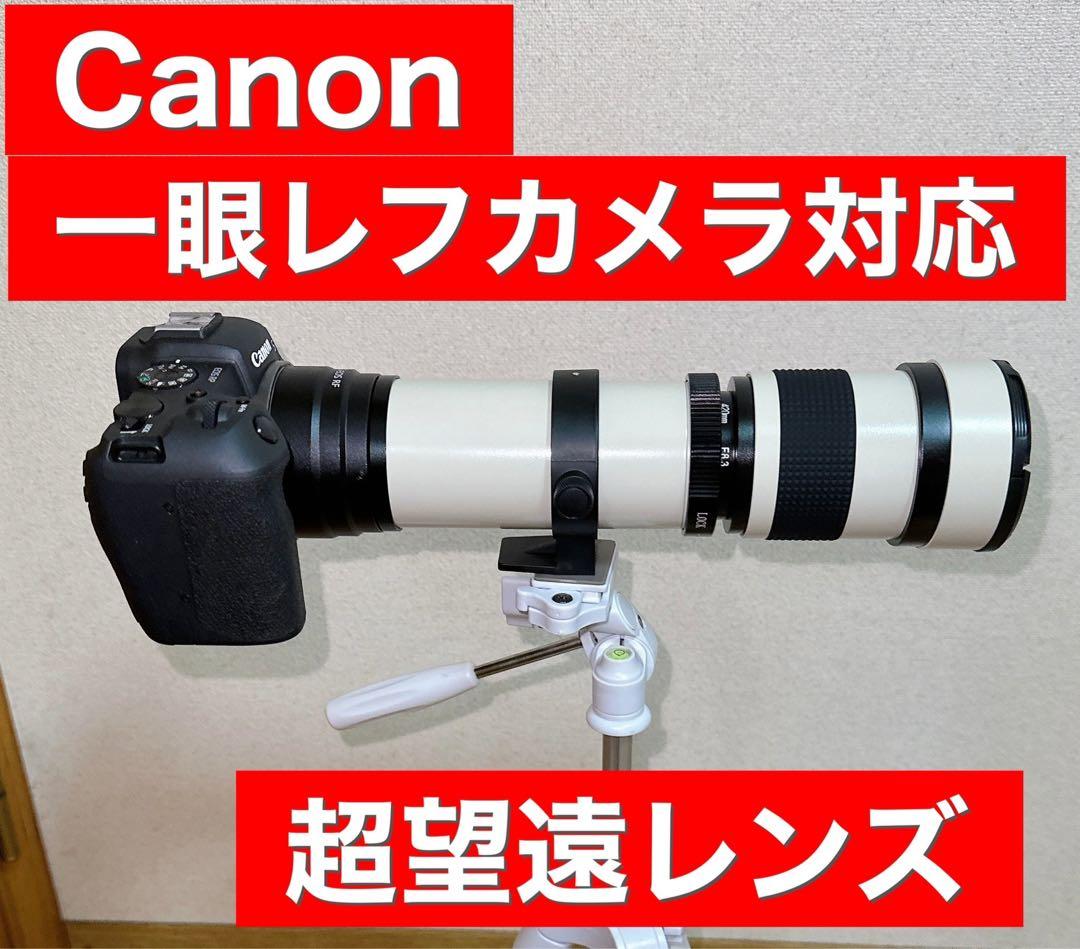 Canon EOS 一眼レフ対応 超望遠ズームレンズ　初心者でもサポートします！
