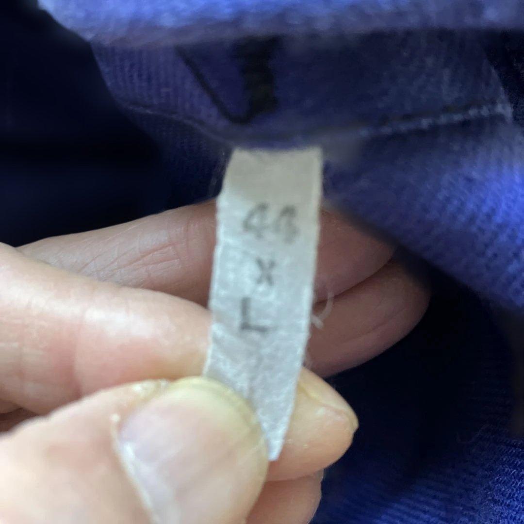 SOLIDA '60ヴィンテージコットンオーバーオールフレンチインクブルー44