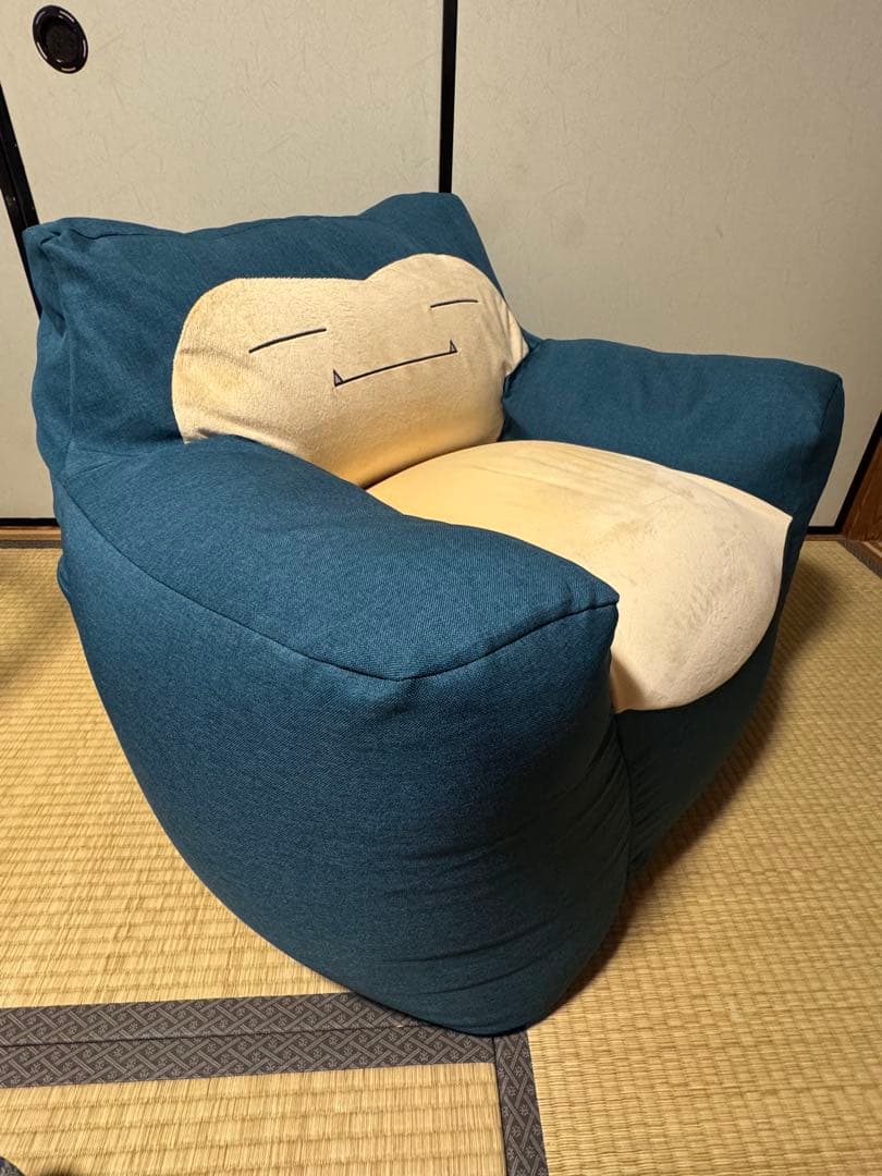 カビゴン ビーズクッションソファ