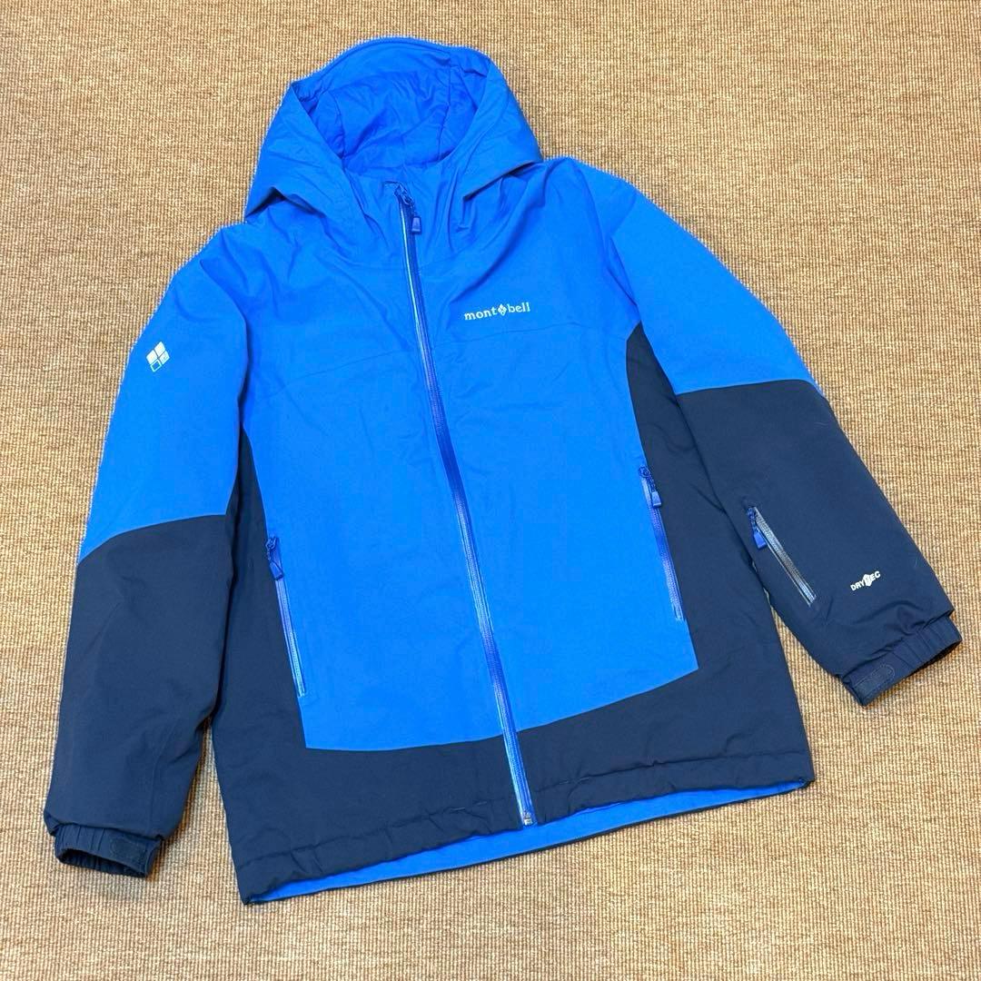 ❤️mont-bell パウダーステップ パーカ パンツ グローブ セット160