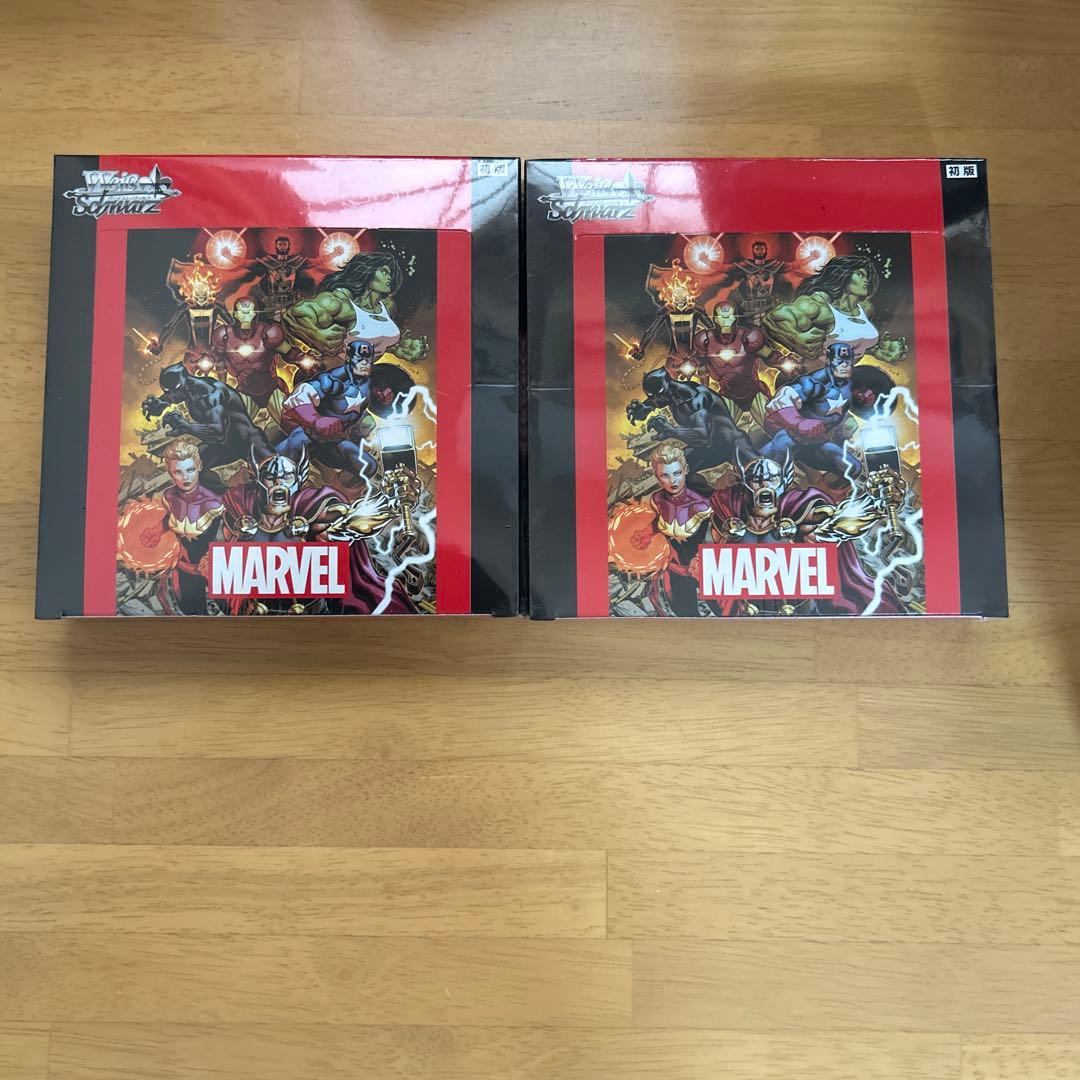 ヴァイスシュヴァルツ ブースターパック MARVEL Vol.2 未開封2BOX