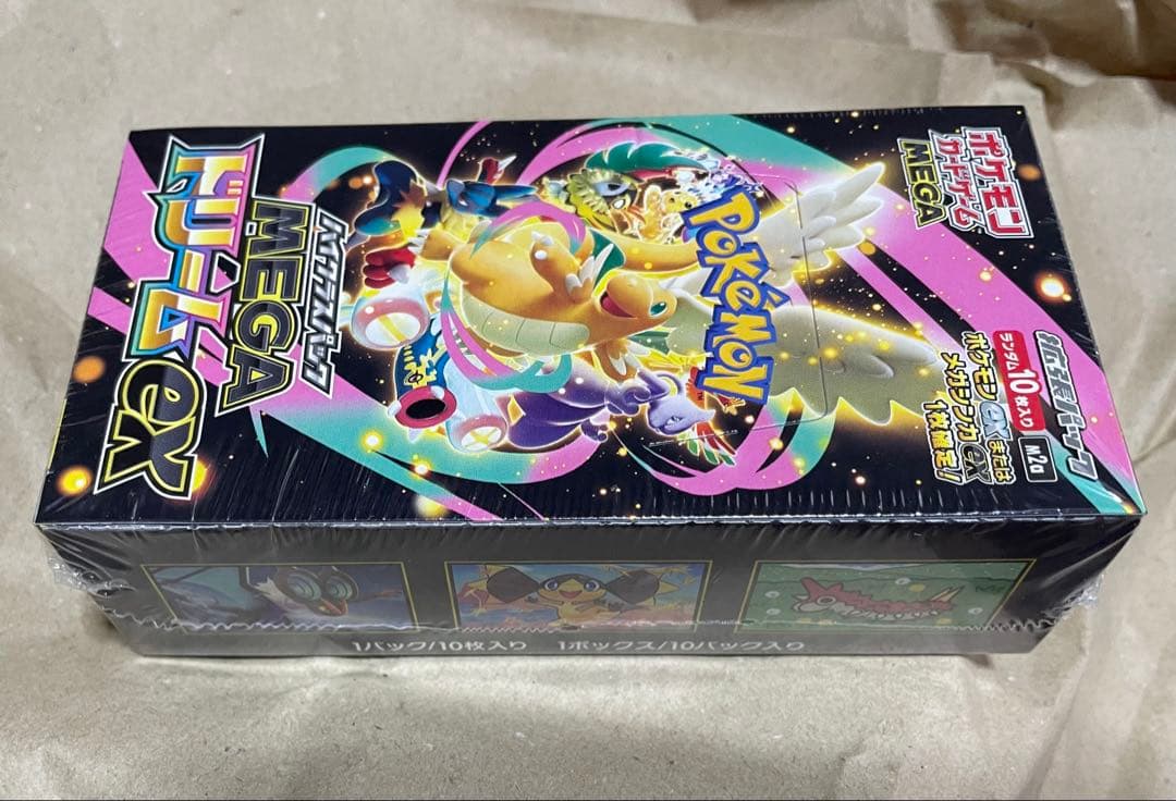 【新品.未使用】【シュリンク付き】ポケモンカードMEGA ドリームex BOX