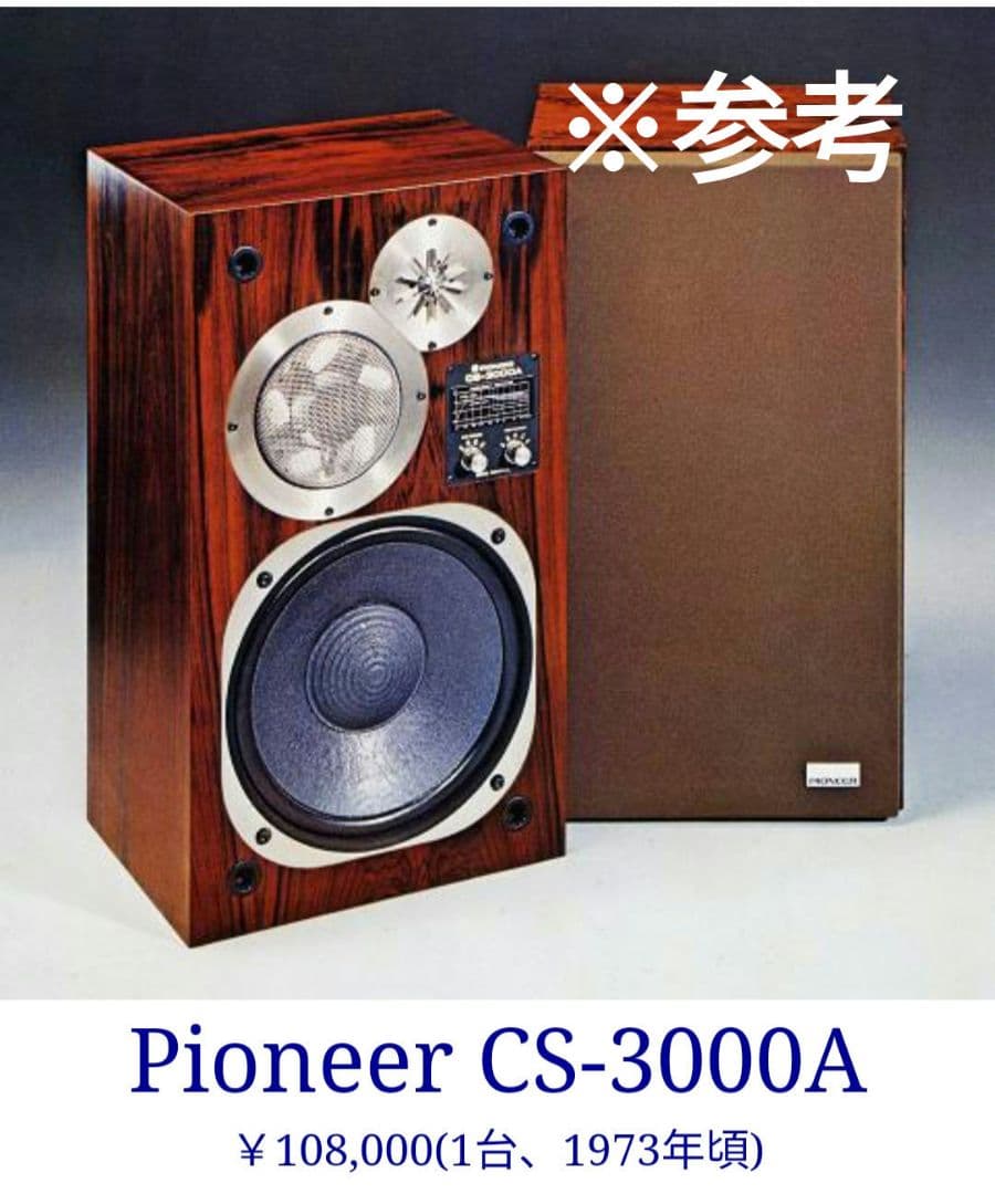 【お値下げ！】Pioneer CS-3000 スピーカー　ペア