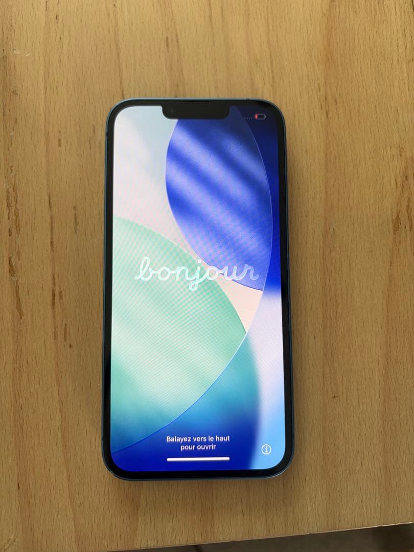 Apple iPhone 13 青色 本体　128GB SIMフリー