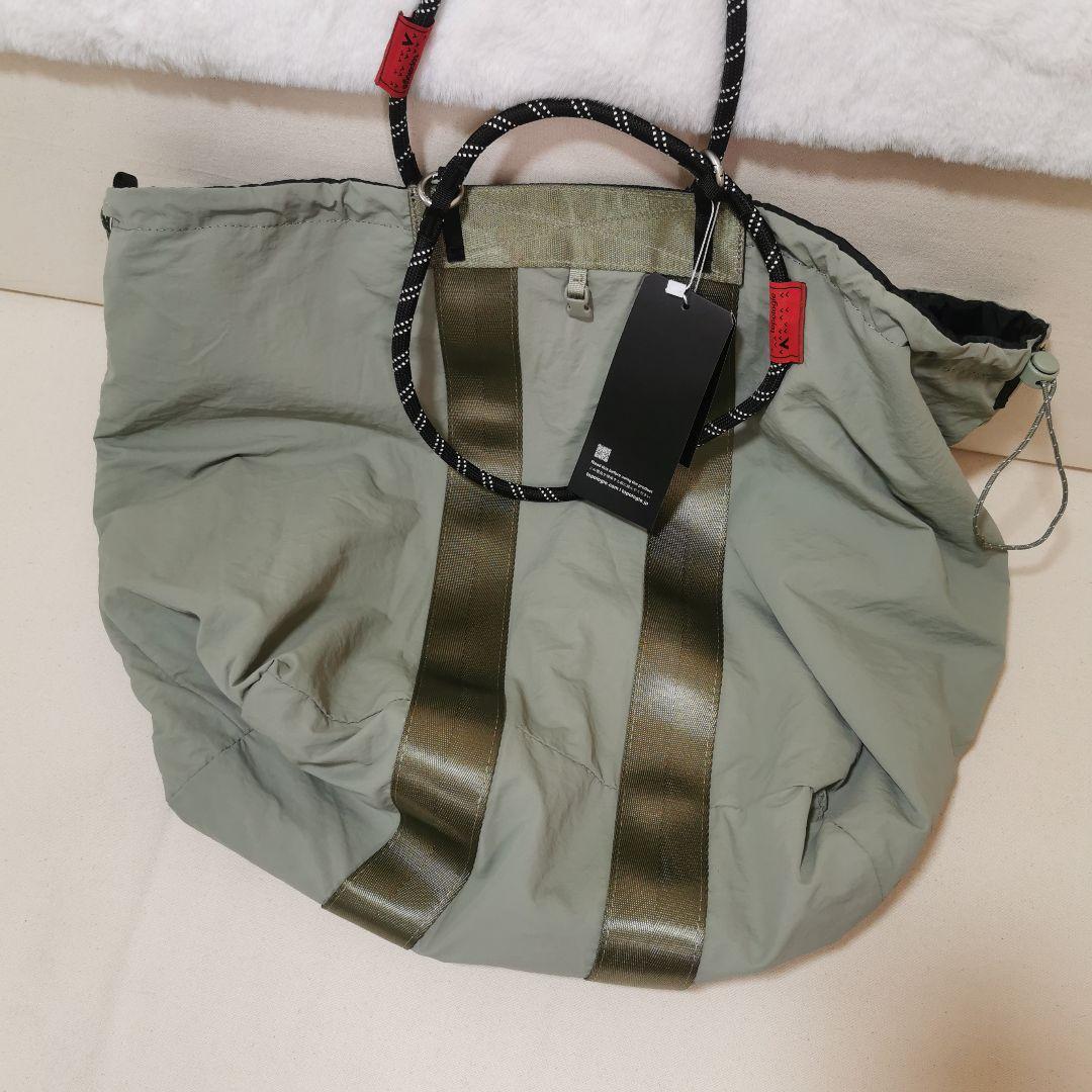 リバーシブルボストンバッグ 大容量 トポロジー 一包多用