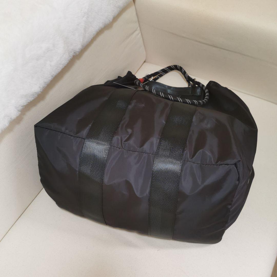 リバーシブルボストンバッグ 大容量 トポロジー 一包多用