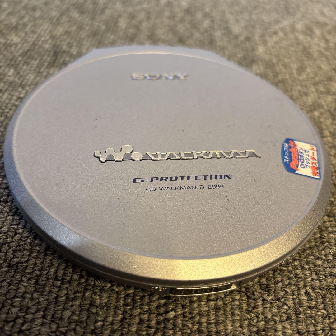 SONY WALKMAN ポータブルCDプレイヤー D-E999