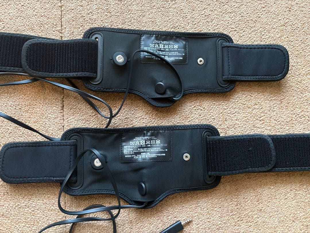 SIXPAD EMSトレーニングギア オレンジ・ブラック