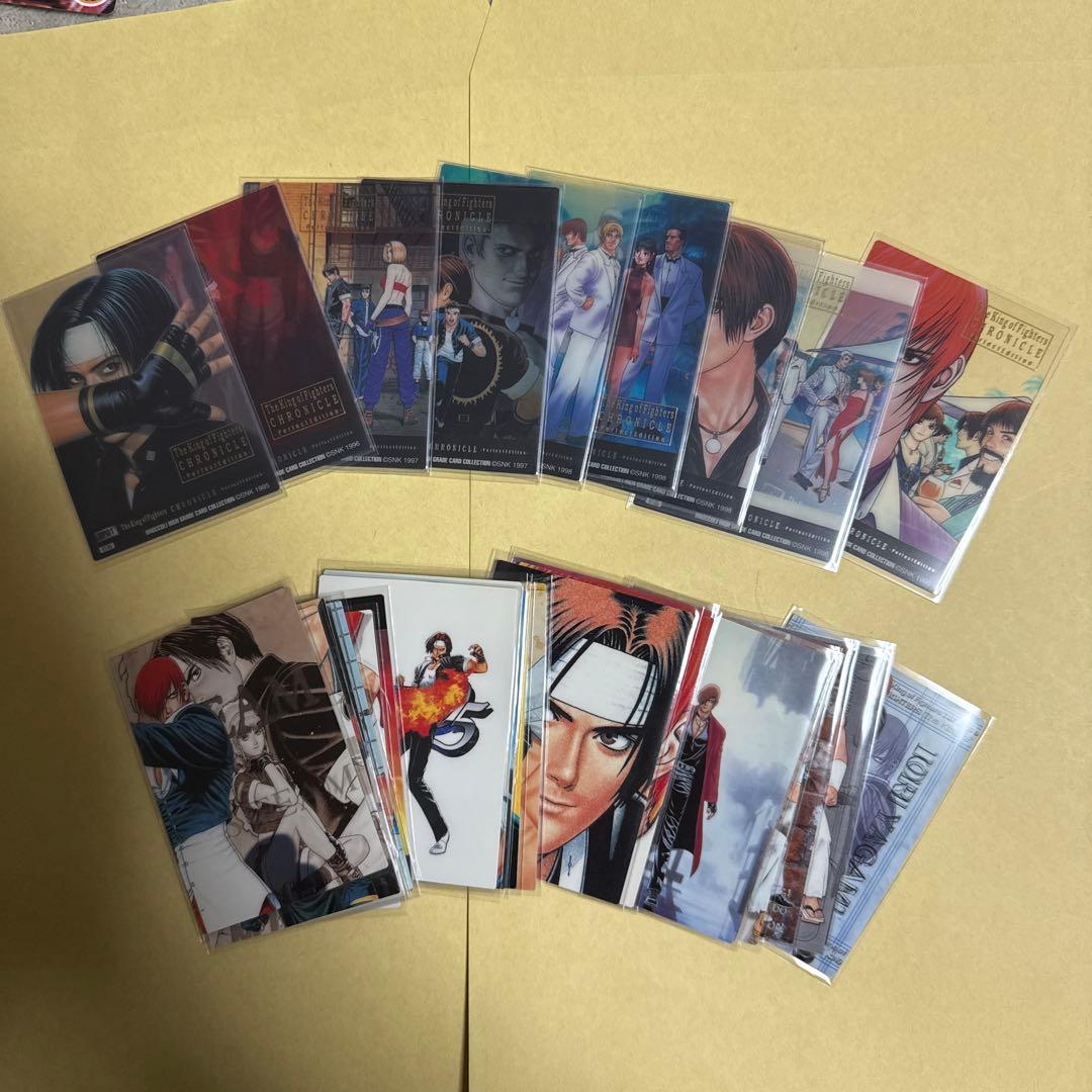 キングオブファイターズ　クロニクル　トレーディングカード　カード　トレカ　kof