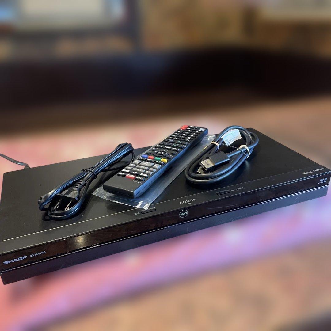 SHARP BD-NS510 12倍録 500GB BDリモ等付フル装備　完動品