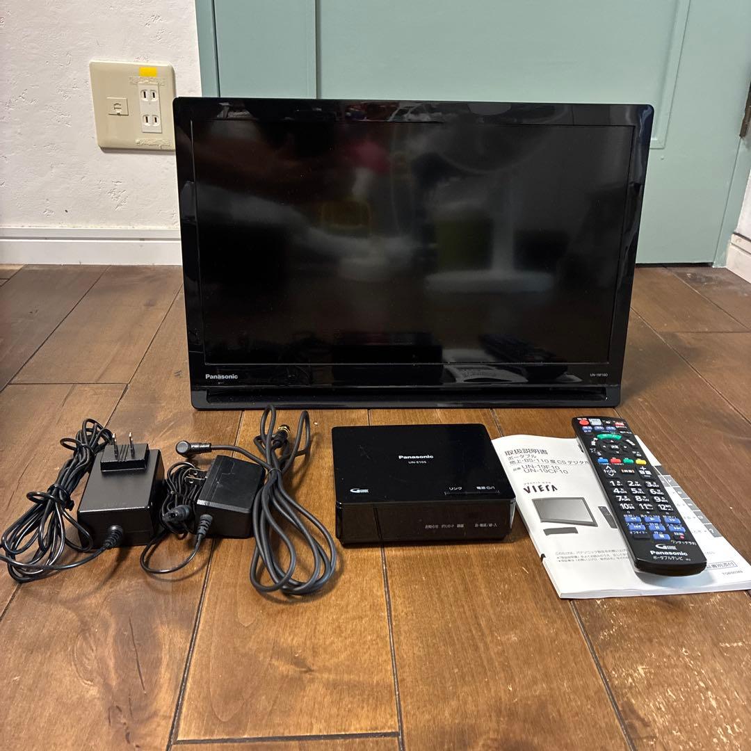 Panasonic UN-19F10-K ポータブルテレビ　プライベートビエラ