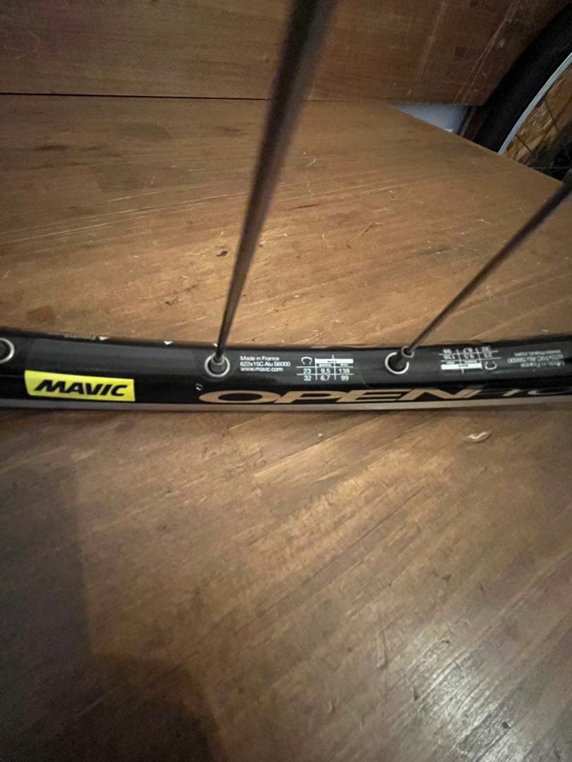 MAVIC OPEN PRO 700c ピストホイール