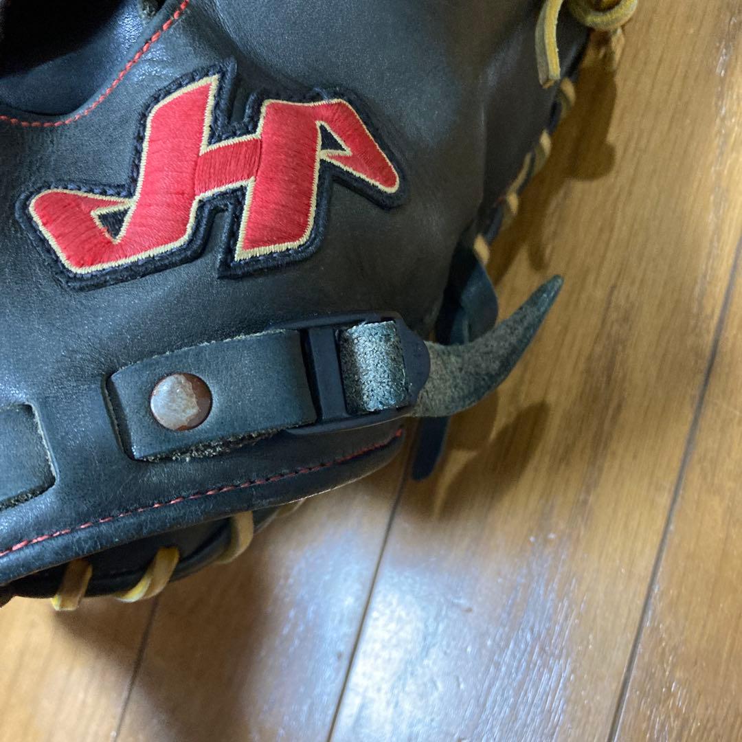 キャッチャーミット⭐︎ハタケヤマ⭐︎少年軟式用⭐︎袋付き